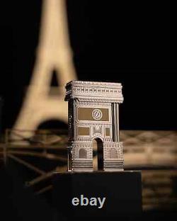St Dupont Dupont Loves Paris Limited Edition Set Lighter W Eiffel Tower 016347