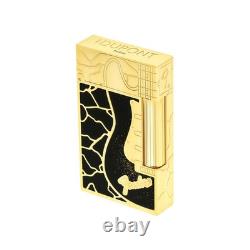St Dupont Fender Twiggy Black & Silver Lacquer Cigar Lighter LIM Ed 030025 Torch