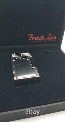 St Dupont French Line Antracite Gunmetal Ligne Line 2 Lighter Limited Edition