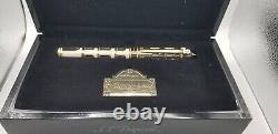 St Dupont From Paris With Love Limited Edition Gold Fountain Pen 241610 W Globe