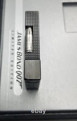 St Dupont James Bond 007 Limited Edition Line 2 Small Lighter Bullet Gunmetal