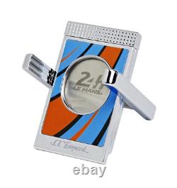 St Dupont Le Mans Limited Edition Cigar Cutter Stand Orange & Chrome 003489 3489