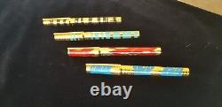 St Dupont Les Elements 4 Pen Set New And All 4 Matching Numbers