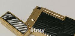 St Dupont Lighter Accendino James Bond 007 Gold Box&papers Limited Edition