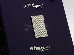 St Dupont Lighter. DIAMOND DROPS. Limited Edition, Box & Papers MINT