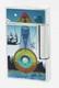 St Dupont Ligne Line 2 Lighter Row Eye Colorful Lacquer Limited Edition 16383