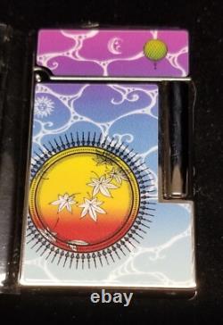 St Dupont Ligne Line 2 Lighter Row Eye Colorful Lacquer Limited Edition 16383