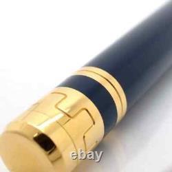 St Dupont Limited Edition 1998 Nuevo Mundo Fountain Pen Gold Saphire Lacquer