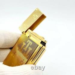 St Dupont- Limited Edition Trinidad- Rare L2 Gold Plated Lighter