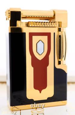 St Dupont Maharadjah Mother Of Pearl Ligne Line 2 Lighter Limited Edition Gold