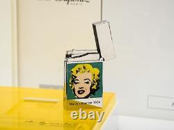 St Dupont Marilyn Monroe Lighter ANDY WARHOL Limited Edition NEW & Box