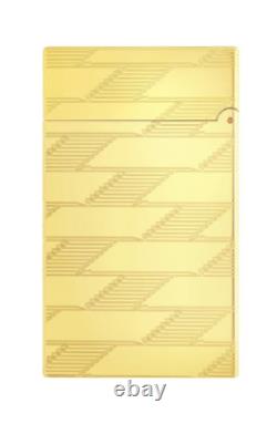 St Dupont Monogram 1872 Gold Legrand Le Grand Lighter C23178 Limited Edition