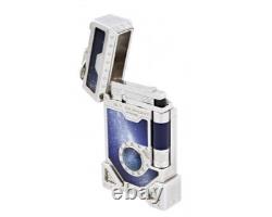 St Dupont Odyssey Prestige Limited Edition Ligne Line 2 Lighter Blue Lacquer