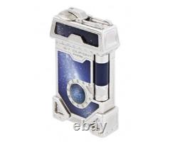 St Dupont Odyssey Prestige Limited Edition Ligne Line 2 Lighter Blue Lacquer