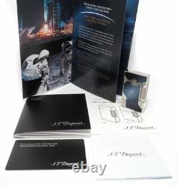 St Dupont Odyssey Prestige Limited Edition Ligne Line 2 Lighter Blue Lacquer