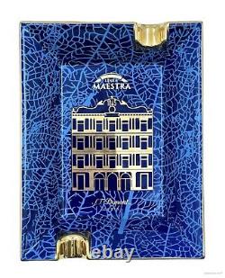 St Dupont Partagas Maestra Line Ligne 2 Cigar Lighter Limited Edition Gold Blue