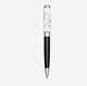 St Dupont Picasso Dove Limited Edition Ballpoint Pen Black White Lacquer 415050