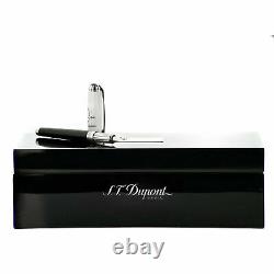 St Dupont Picasso Dove Limited Edition Ballpoint Pen Black White Lacquer 415050