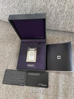 St. Dupont Shaman Lighter Line 2 Limited Edition 2005 White Pearlised Lacquer