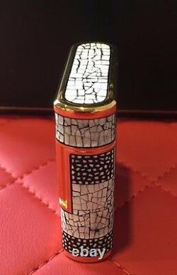 St Dupont Soubreny Maki E Limited Edition Eggshell Gold Lighter Lacquer Bnib