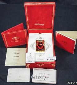 St Dupont Teatro Black Lighter Limited Edition #1513/2500 Brand New In The Box