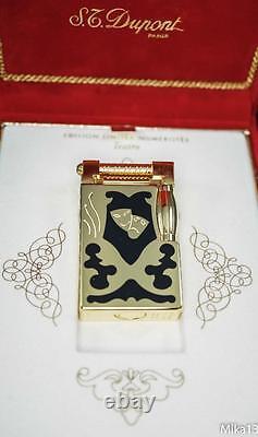 St Dupont Teatro Black Lighter Limited Edition #1513/2500 Brand New In The Box