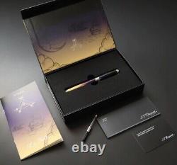 UNUSED S. T. Dupont Monte Cristo Nuit Fountain pen Limited Edition Nib F RARE