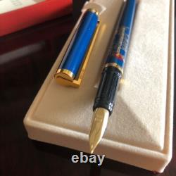 UNUSED S. T. Dupont STYLO PLUME L2 Fountain Pen Limited Edition Nib F with Box