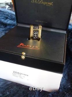 Unused Rare Picasso ST Dupont Lighter 1998 Limited Edition 6000 Pieces Paper and