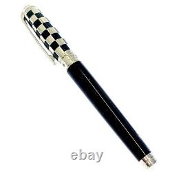 Used Dupont 412187 Rollerball Limited Edition Atelier Collection World Chess Sil