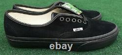 Vans Authentic Low Top Dupont HEIQ Eco Dry Water Repellent Skate Shoes Size 9.5