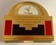 Vintage (1990's) S. T Dupont, Paris Art Deco Clock Limited Edition