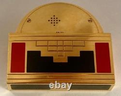 Vintage (1990's) S. T Dupont, Paris Art Deco Clock Limited Edition