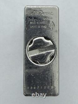 Vintage 1999 St Dupont Urban Limited Edition Platinum Finish Natural Red Lacquer