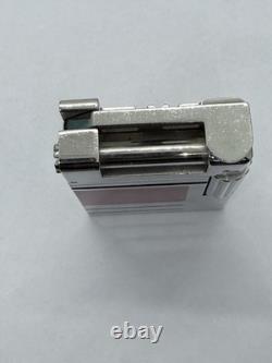 Vintage 1999 St Dupont Urban Limited Edition Platinum Finish Natural Red Lacquer