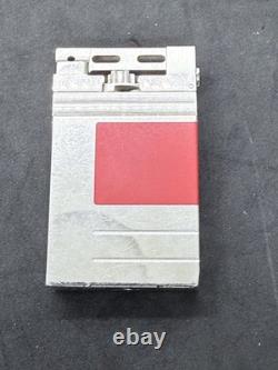 Vintage 1999 St Dupont Urban Limited Edition Platinum Finish Natural Red Lacquer