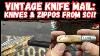 Vintage Knife Mail Blades U0026 Zippos From South Carolina