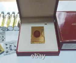 WORKING S. T. Dupont Limited Edition Portrait Mozart Vintage Gas Lighter with Box