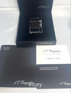Working Overhauled S. T. Dupont LINE 2 Ebony Lighter Limited Edition 2002