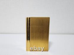 Working S. T. Dupont Gatsby Gold Limited Edition Lighter