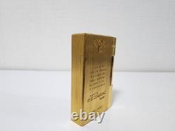 Working S. T. Dupont Gatsby Gold Limited Edition Lighter