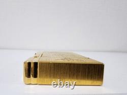 Working S. T. Dupont Gatsby Gold Limited Edition Lighter