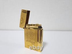 Working S. T. Dupont Gatsby Gold Limited Edition Lighter