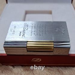Working S. T. Dupont Gatsby Limited Edition Mercure Lighter Overhauled Excellent C