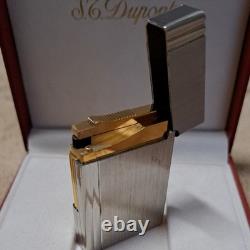 Working S. T. Dupont Gatsby Limited Edition Mercure Lighter Overhauled Excellent C