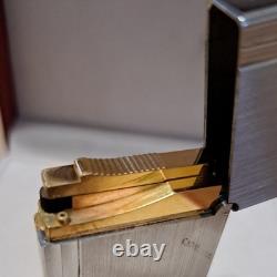 Working S. T. Dupont Gatsby Limited Edition Mercure Lighter Overhauled Excellent C