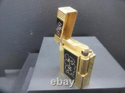 Working S. T. Dupont LINE 1s Limited Edition 1216/6000 Picasso 1998 Gas Lighter