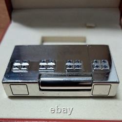 Working S. T. Dupont LINE 2 Sky and Fire Limited Edition Sapphire Lighter Refurb