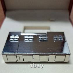 Working S. T. Dupont LINE 2 Sky and Fire Limited Edition Sapphire Lighter Refurb