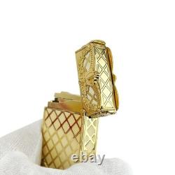Working S. T. Dupont Versailles Gold White Gas Lighter Limited Edition 2686/1704
